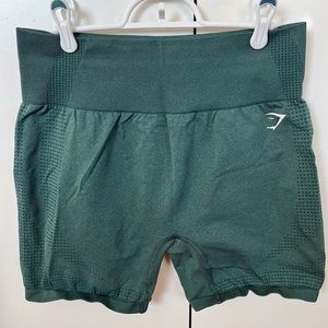 Gymshark Green Vital Seamless High Waisted Shorts